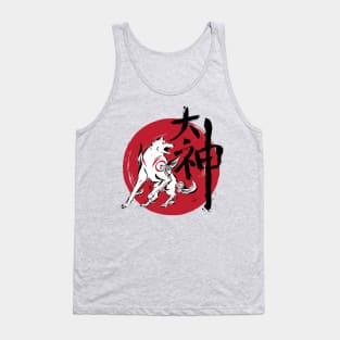 Great God sumi-e Tank Top